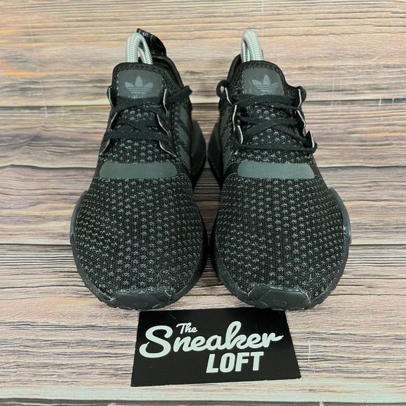 Adidas NMD R1 Women's Black Gray Athletic Shoes - Picture 2 of 8